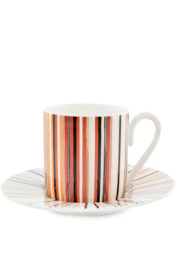 Missoni Home Jenkins coffee cup and saucer (set of six) - Orange