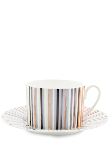 Missoni Home Jenkins tea cup and saucer (set of six) - Yellow