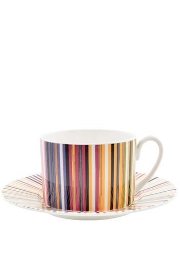 Missoni Home Jenkins tea cup and saucer (set of six) - Yellow