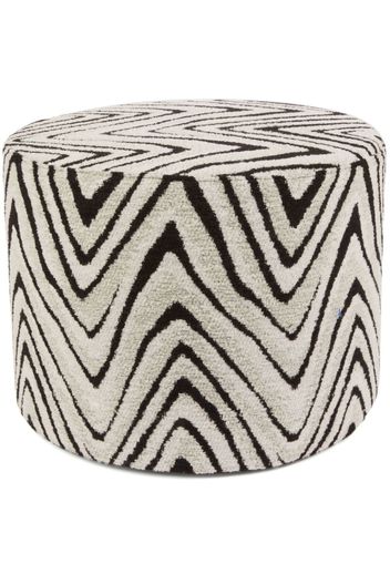 Missoni Home Savana cylindrical pouf - Neutrals