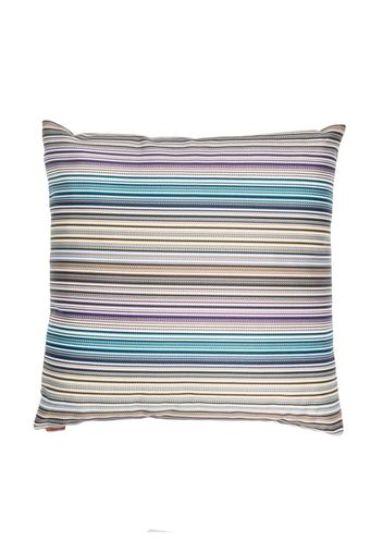 Missoni Home woven striped cushion - Blue