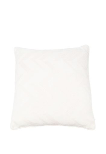 Missoni Home zigzag weave feather cushion - Neutrals