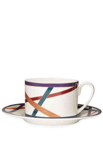 Missoni Home Nastri set-of-six teacups - 100