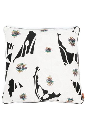 Missoni Home Midnight Garden patterned-jacquard cushion - White