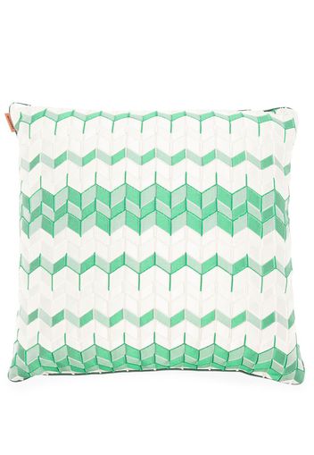 Missoni Home Thread cotton cushion - Green