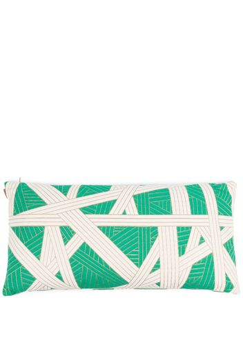 Missoni Home Nastri cotton cushion - Green