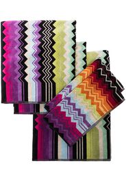 Multicoloured Giacomo Cotton Towel Set