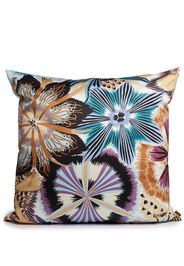 Missoni Home floral-print cushion - Blue