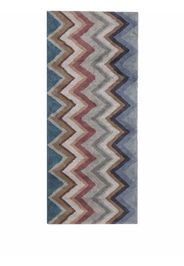 Missoni Home zig-zag pattern rug - Blue