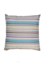 Missoni Home woven striped cushion - Blue