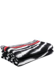 Missoni Home graphic-print wool blanket - Black