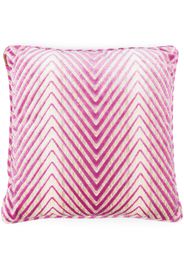 Missoni Home Ziggy cotton cushion - Pink