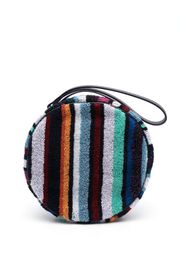 Missoni Home oval-body striped wash bag - Blue