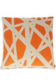 Missoni Home Nastri multi-way stripe cushion - Orange