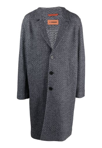 Missoni single-breasted wool coat - Black