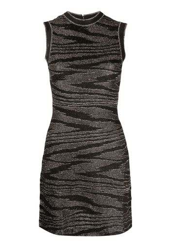 Missoni zigzag-print sleeveless minidress - Black