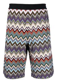 Missoni zigzag-woven bermuda shorts - Black