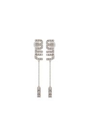 crystal-embellished pendant earrings
