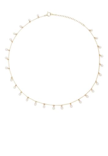 Mizuki 14kt yellow gold Sea Of Beauty Akoya pearl necklace