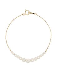 Mizuki 14kt yellow gold Akoya pearl bracelet