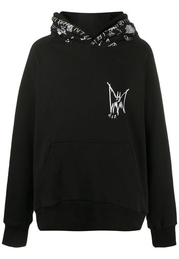 graphic print hoodie