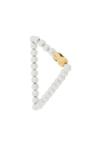 triangular faux pearl bracelet