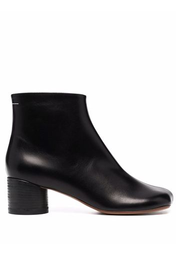 MM6 Maison Margiela square-toe ankle boots - Black