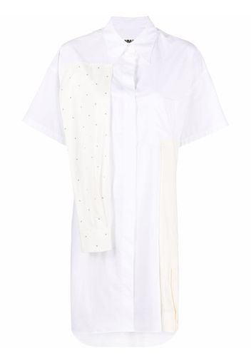 MM6 Maison Margiela deconstructed shirt dress - White