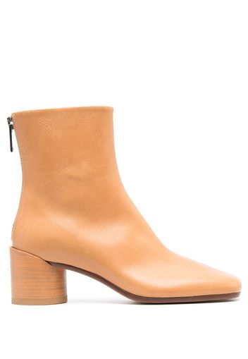 MM6 Maison Margiela square-toe ankle boots - Neutrals