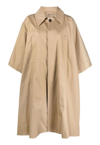 MM6 Maison Margiela oversized collared coat - Neutrals