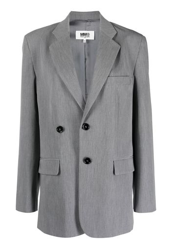 MM6 Maison Margiela single-breasted boxy blazer - Grey