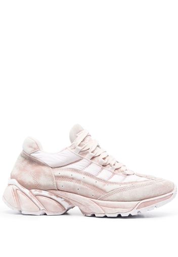 MM6 Maison Margiela panelled low-top sneakers - Pink