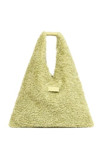 MM6 Maison Margiela Classic Japanese sherpa tote bag - Green