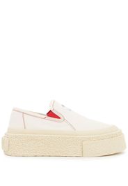 MM6 Maison Margiela slip-on platform sneakers - White