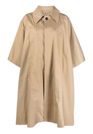 MM6 Maison Margiela oversized collared coat - Neutrals