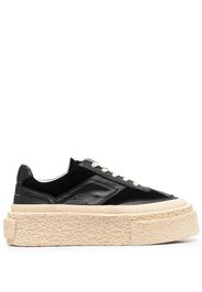 MM6 Maison Margiela panelled low-top sneakers - Black