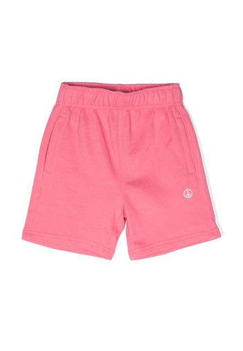 Molo embroidered track shorts - Pink