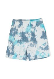 Molo tie-dye print organic cotton shorts - Blue