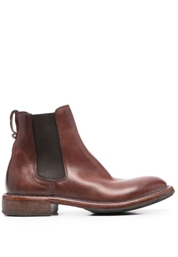 Moma leather ankle boots - Brown