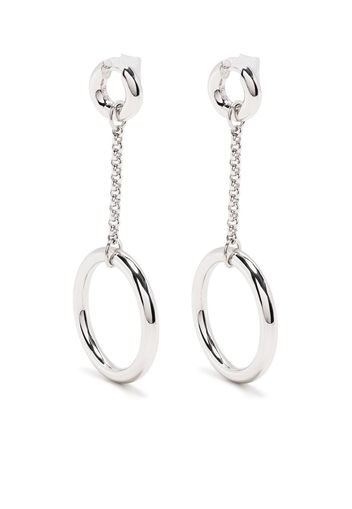 Monarc Anita drop earrings - Silver