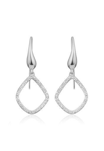 Monica Vinader Riva Diamond Kite earrings - Silver