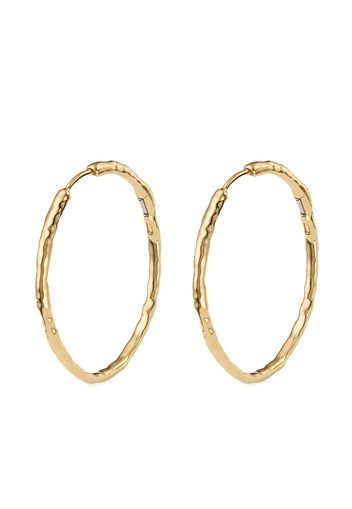 Monica Vinader Siren Muse hoop earrings - Gold