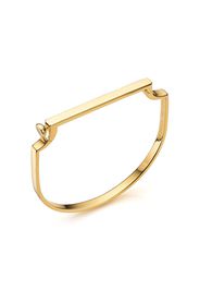 Monica Vinader Signature Thin bangle - Gold