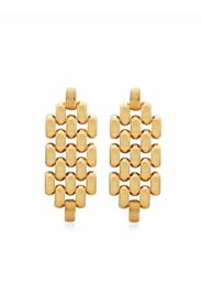 Monica Vinader Doina chain cocktail earrings - Gold