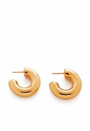 Monica Vinader Siren Muse chunky hoop earrings - Gold