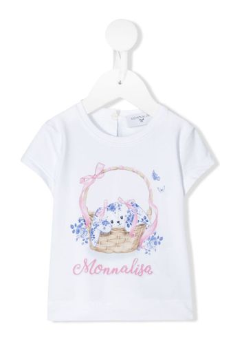 bunny print T-shirt