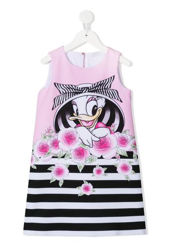 Monnalisa Daisy Duck sleeveless dress - Pink