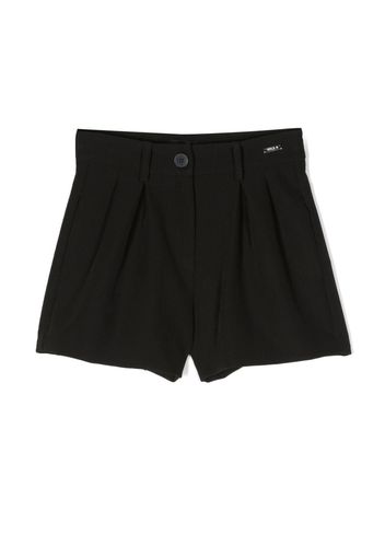 Monnalisa pleated mini shorts - Black