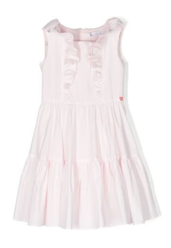 Monnalisa ruffle-detail dress - Pink