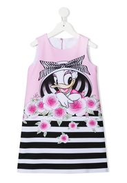 Monnalisa Daisy Duck sleeveless dress - Pink